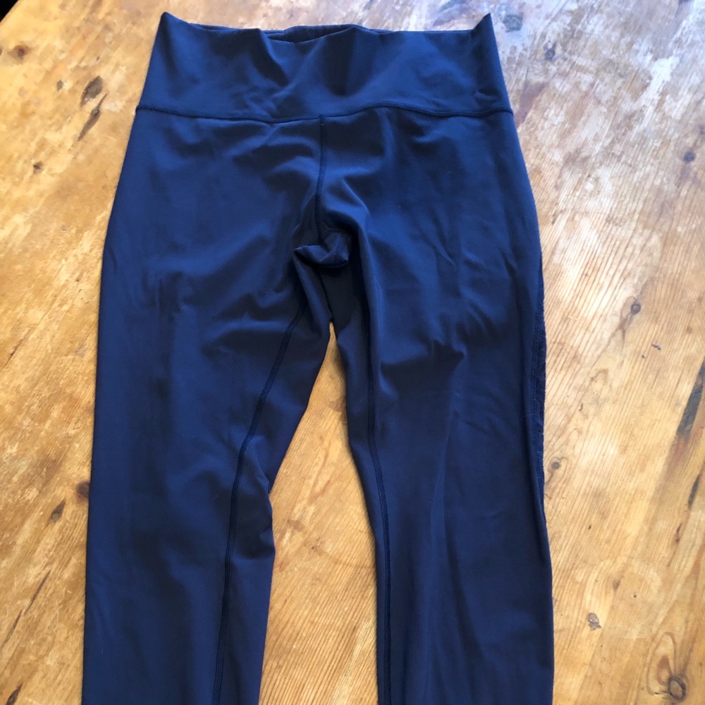 Lululemon navy leggings size 12